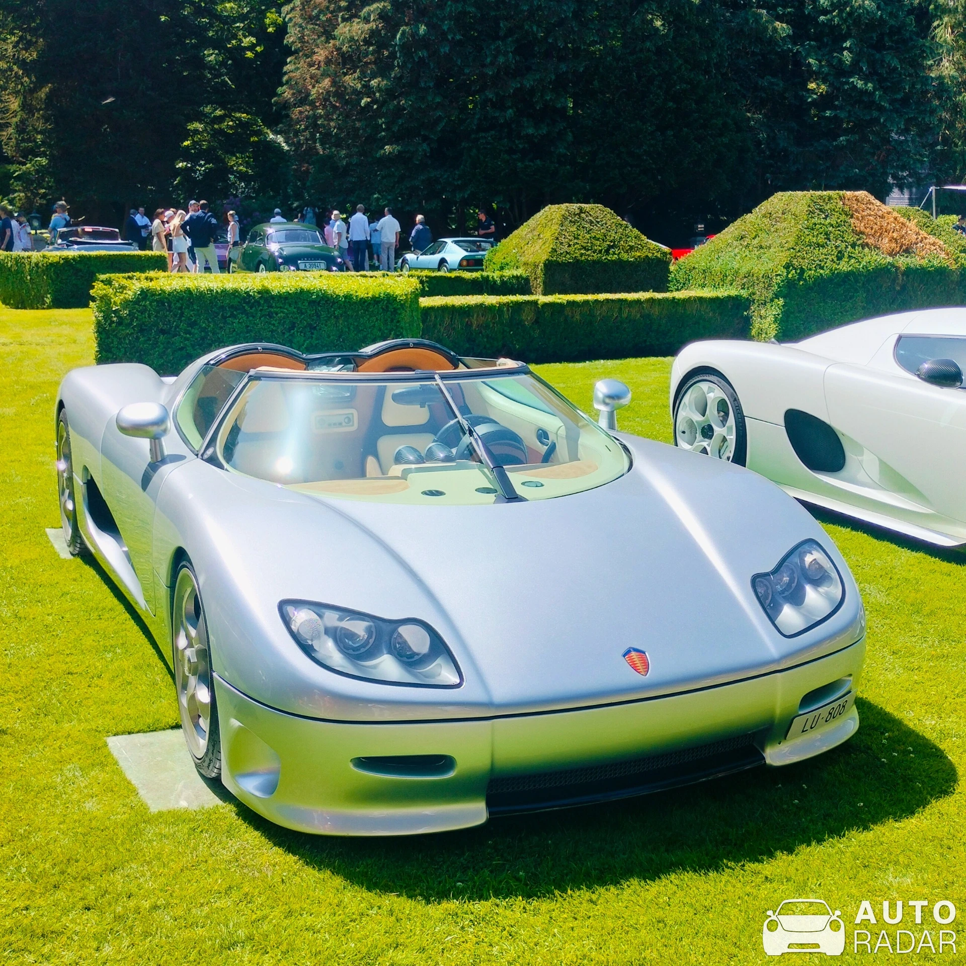 Koenigsegg CC8S spotted in Båstad