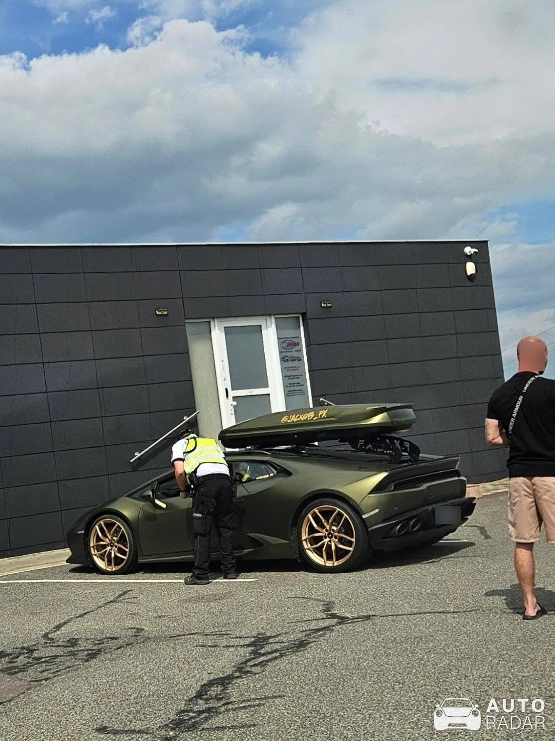 Lamborghini Huracán LP610-4 spotted in Znojmo