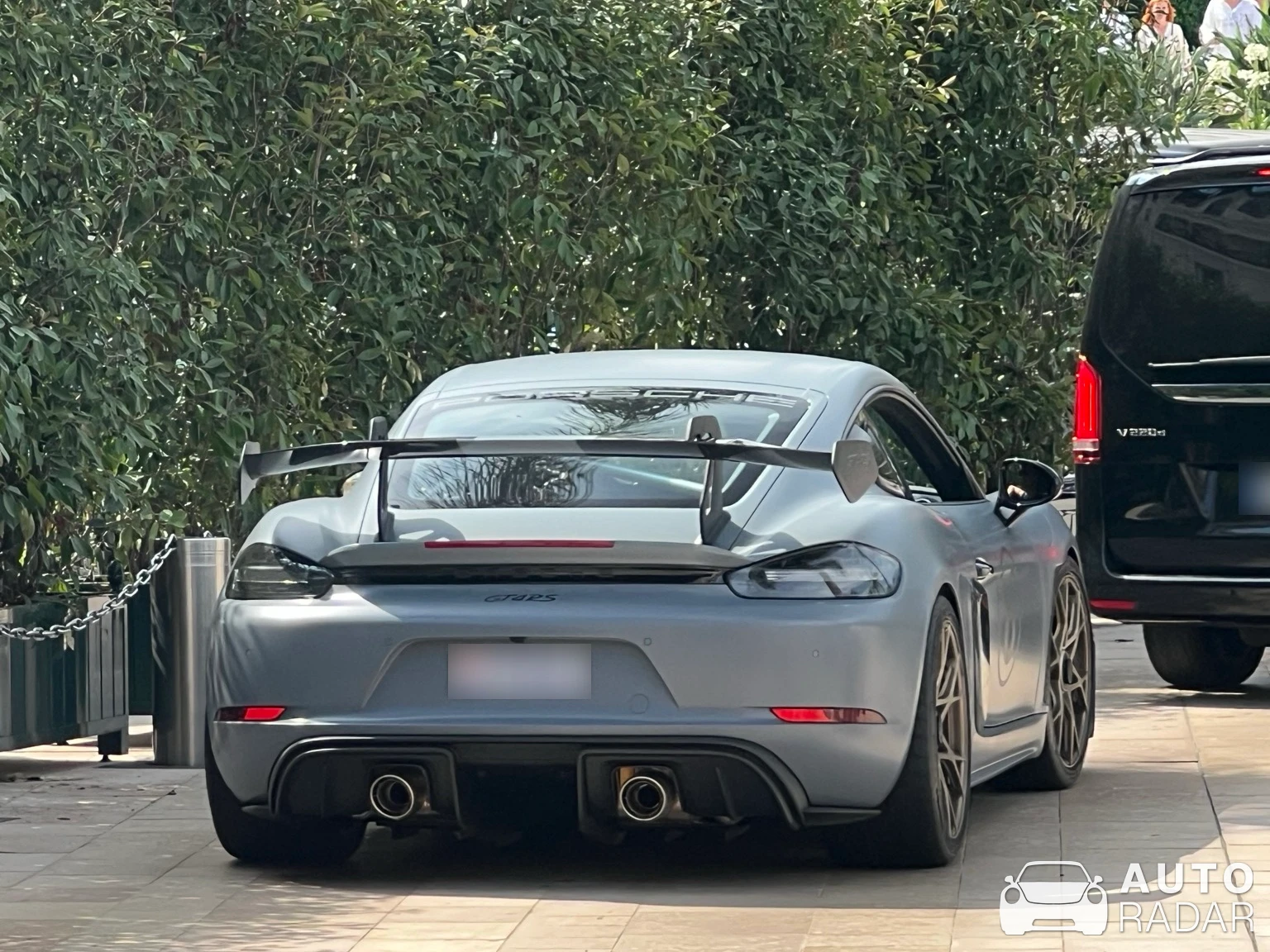 Porsche 718 Cayman GT4 RS spotted in Monaco