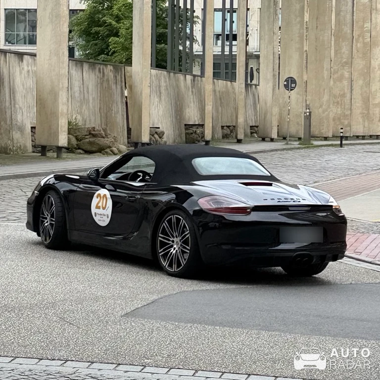 Porsche 981 Boxster GTS spotted in Rostock