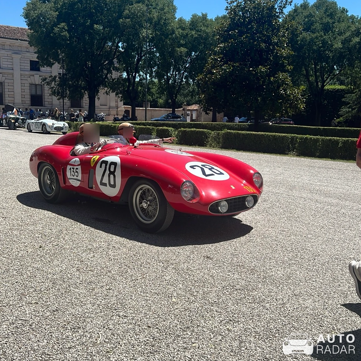 Ferrari 500 spotted in Mantova