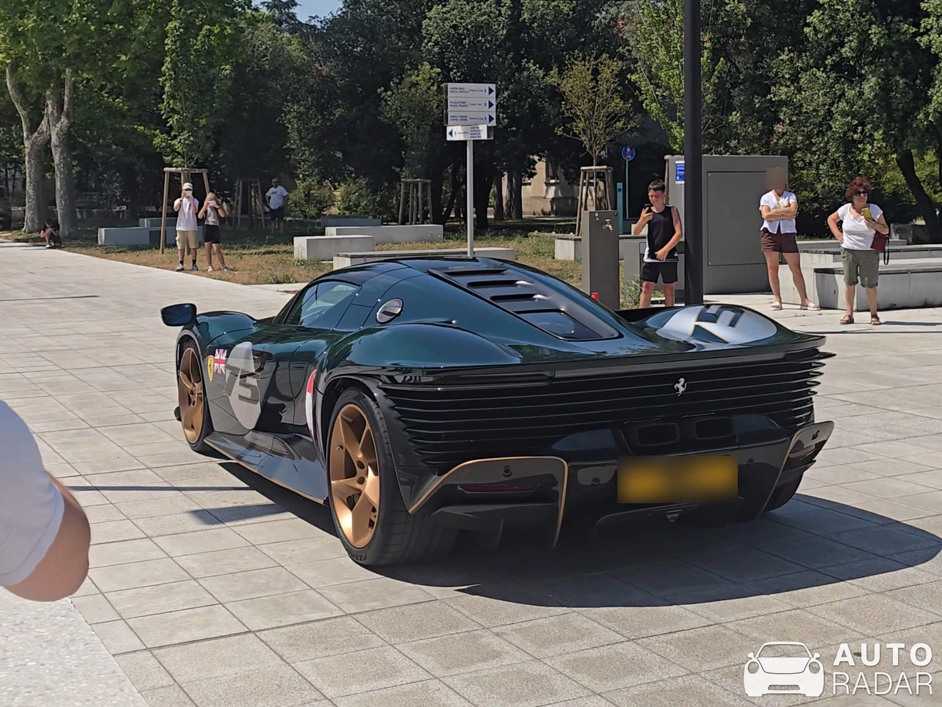 Ferrari Daytona SP3 spotted in Nova Gorica