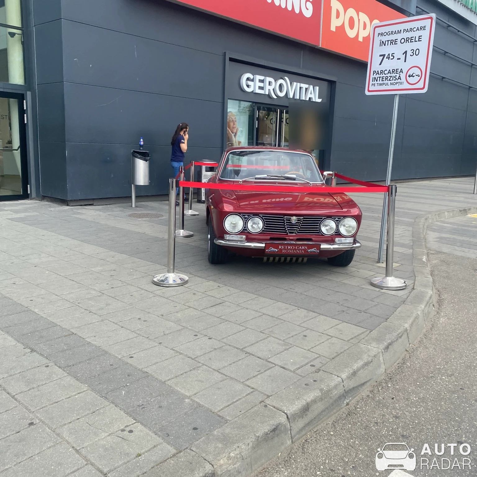 Alfa Romeo Giulia Sprint GT spotted in Blejoi
