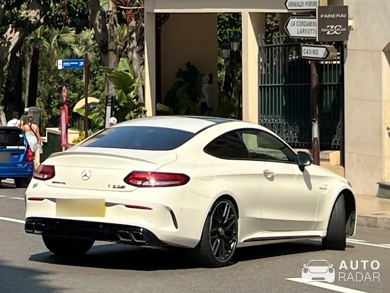 Mercedes-AMG C 63 Coupé C205 spotted in Monaco