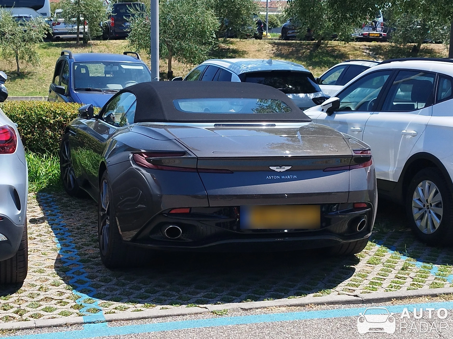 Aston Martin DB11 spotted in Bardolino