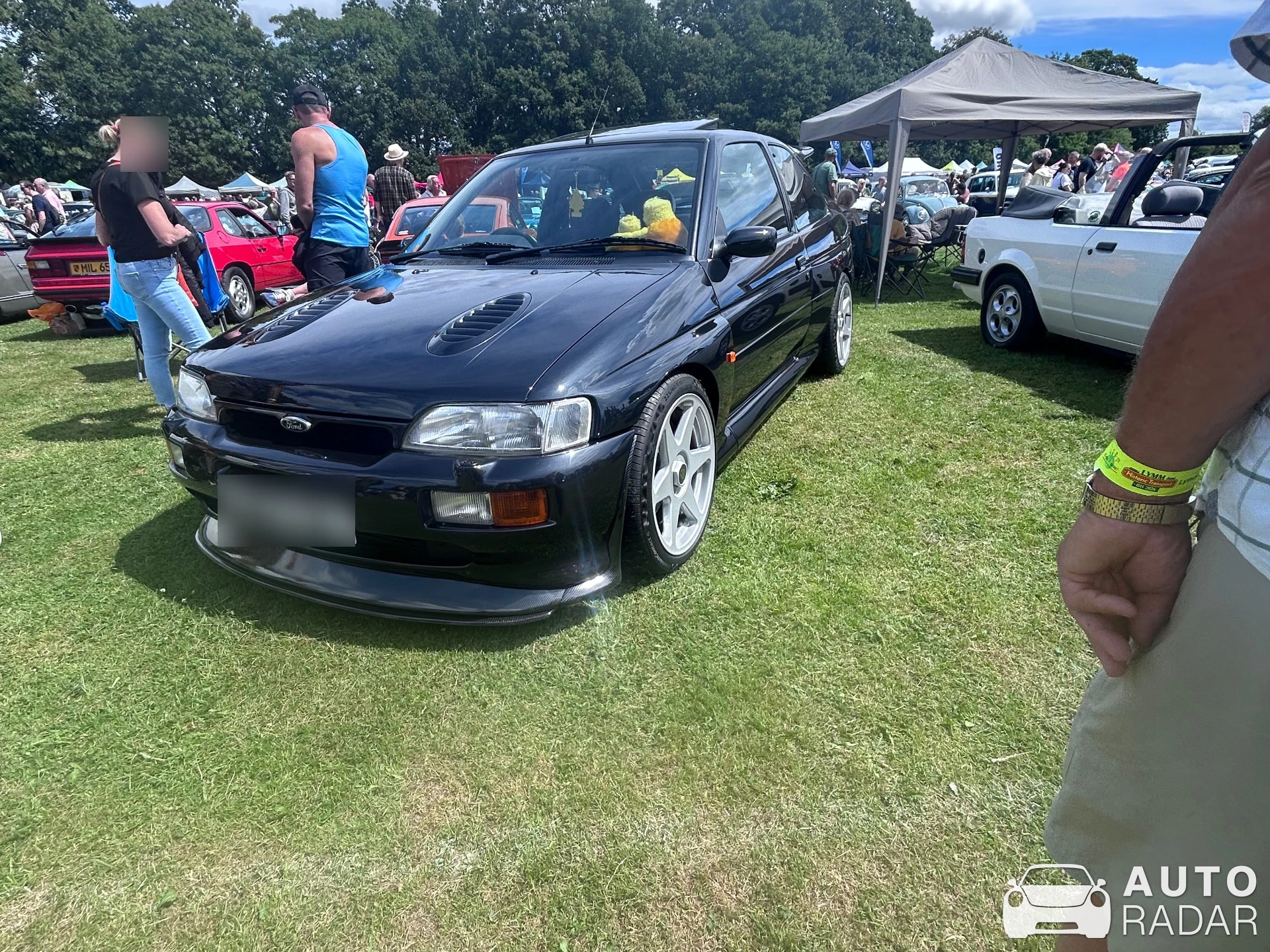 Ford Escort RS Cosworth spotted in Warrington