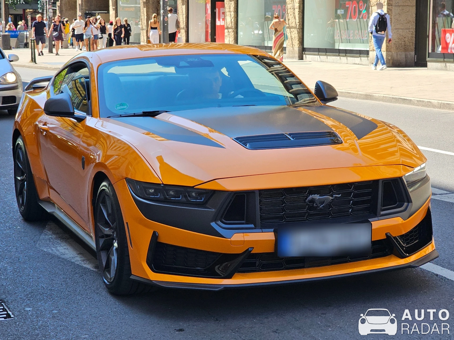 Ford Mustang Dark Horse S650 spotted in Düsseldorf