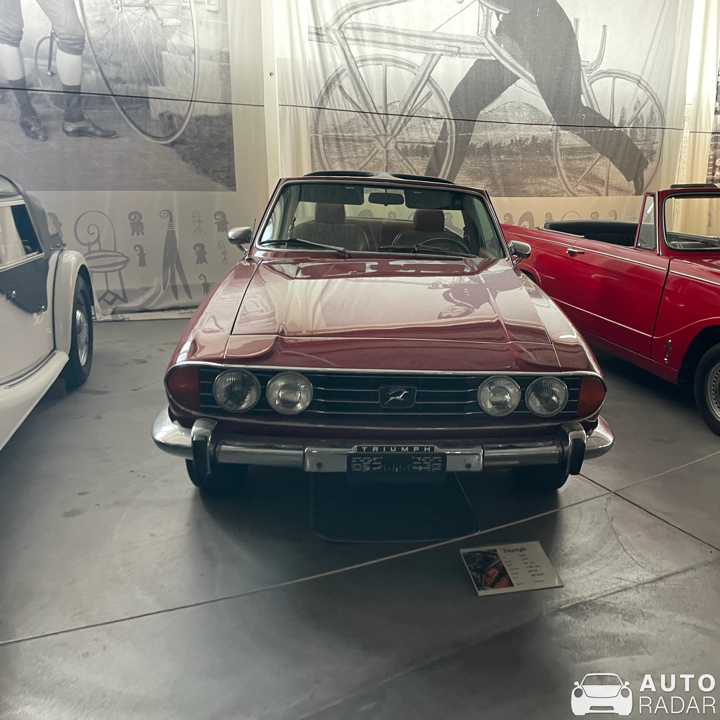 Triumph Stag spotted in Muttenz