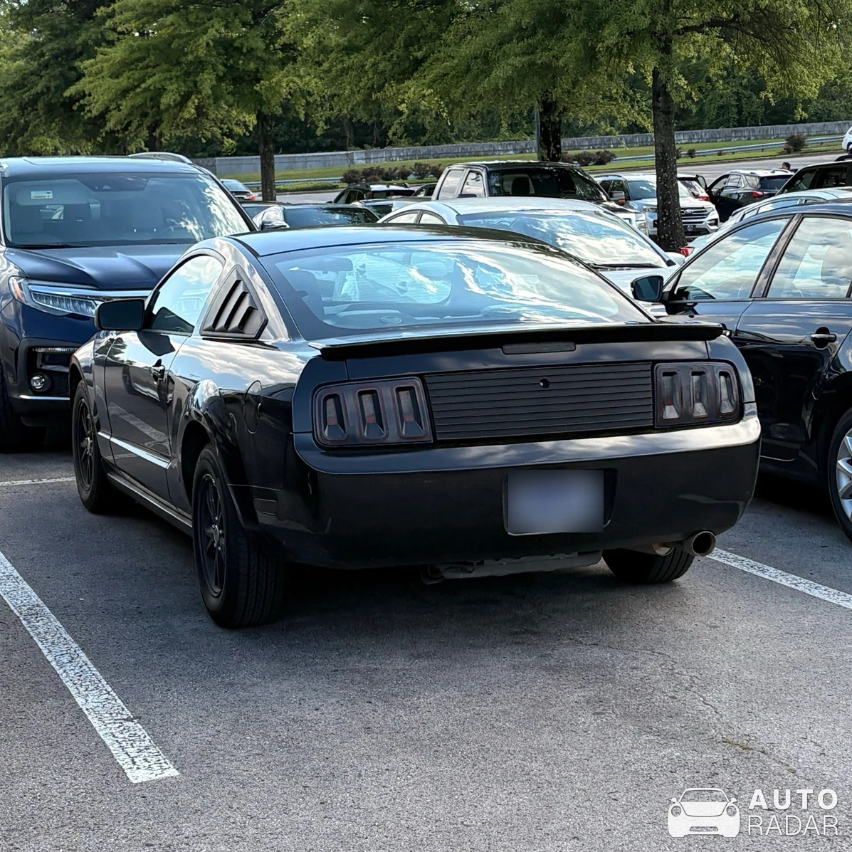 Ford Mustang spotted in Franklin