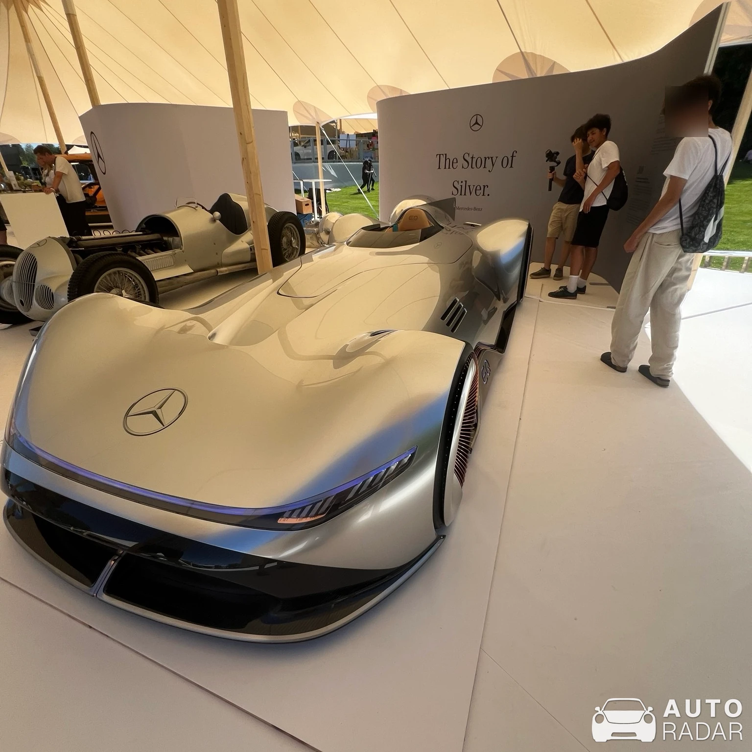 Mercedes-Benz Vision spotted in Ålberga