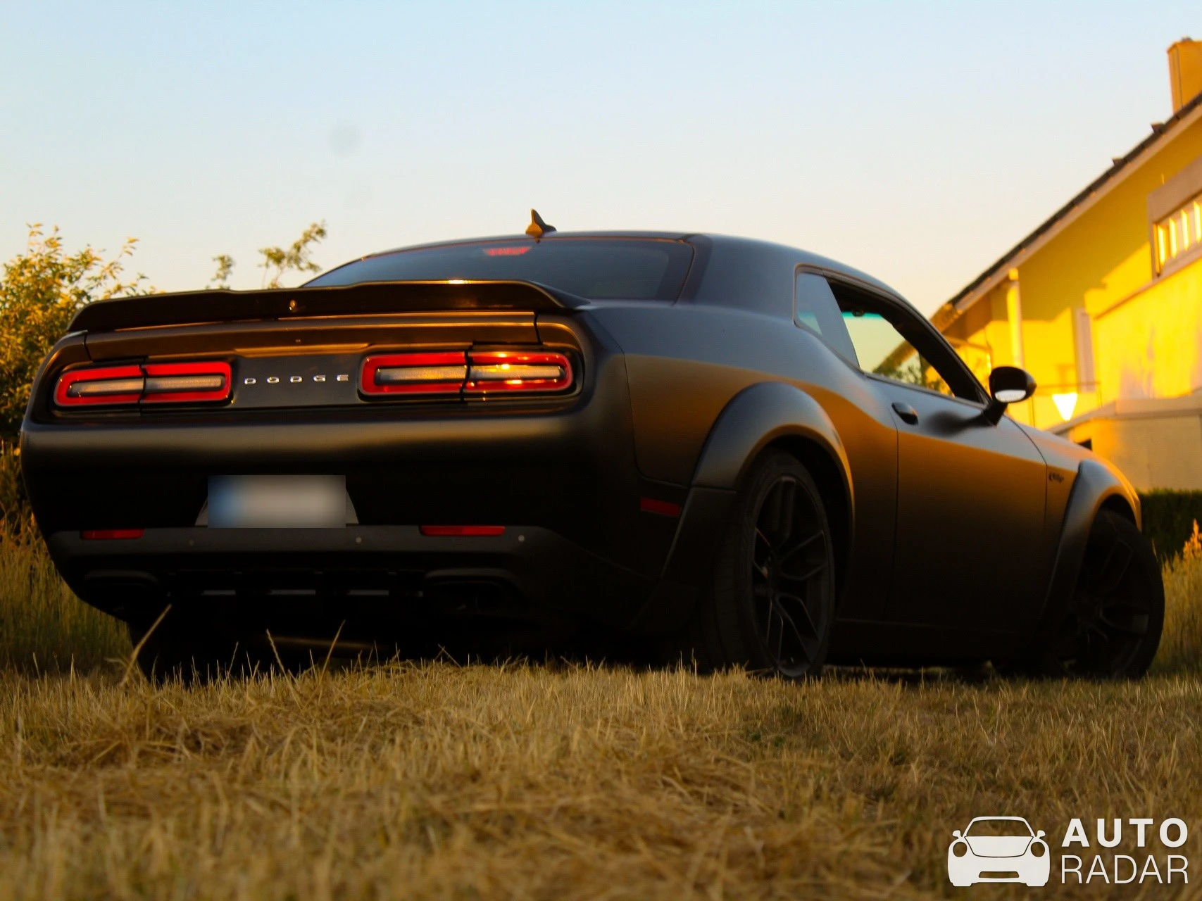 Dodge Challenger spotted in Hirrlingen