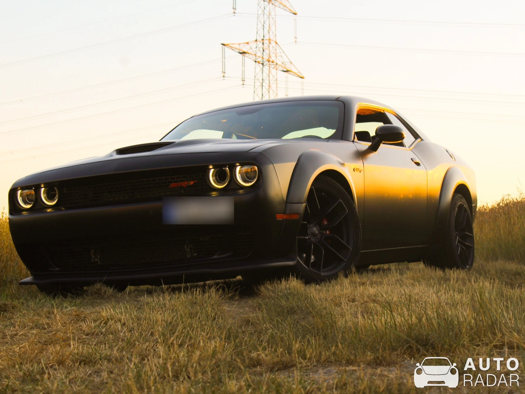 Dodge Challenger SRT Hellcat Widebody spotted in Hirrlingen, Germany