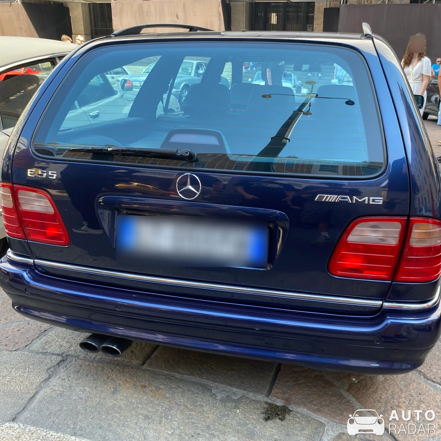 Mercedes-AMG G 55 spotted in Milano