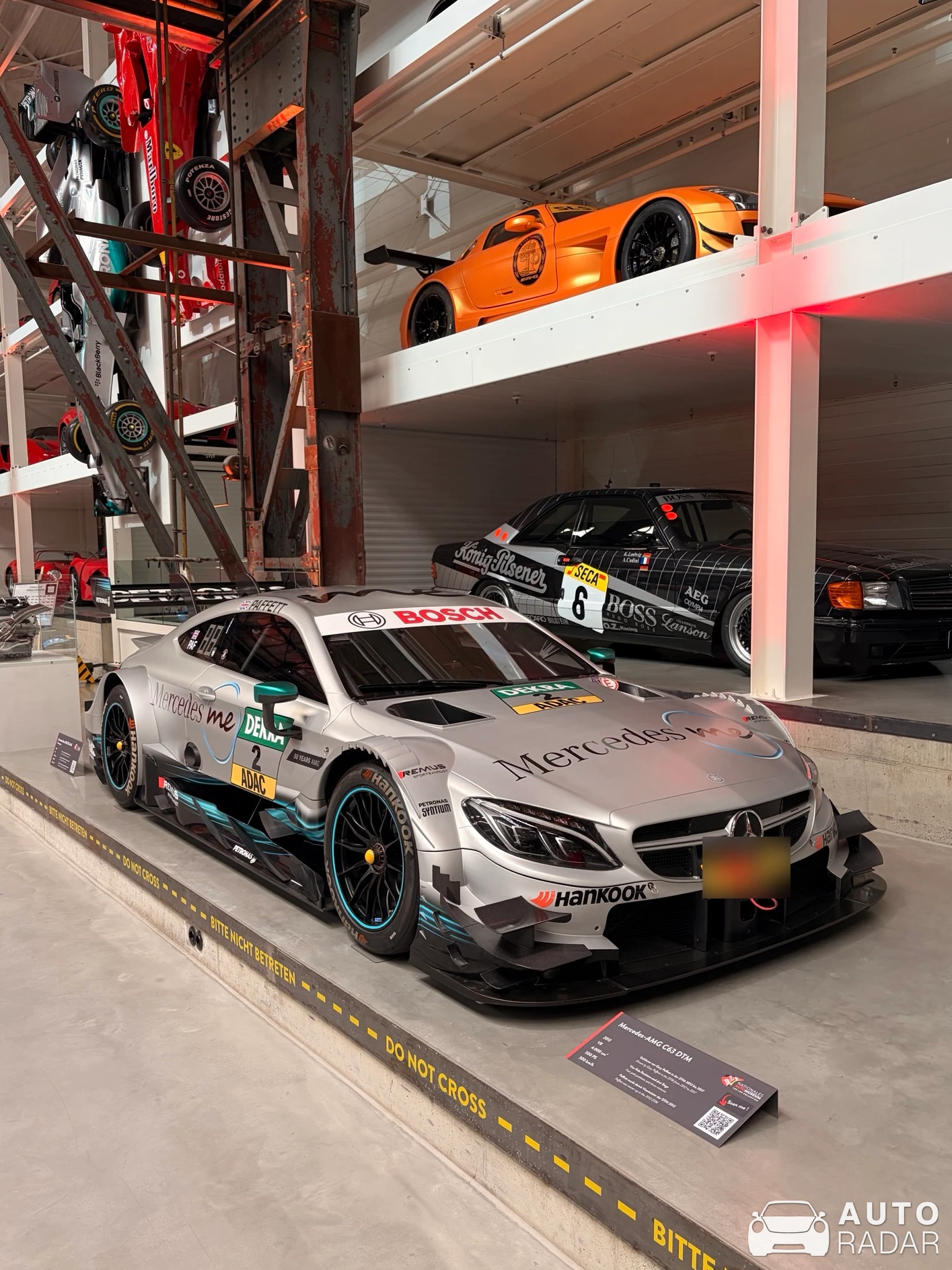 Mercedes-AMG C 63 DTM 2016 spotted in Dietzhölztal