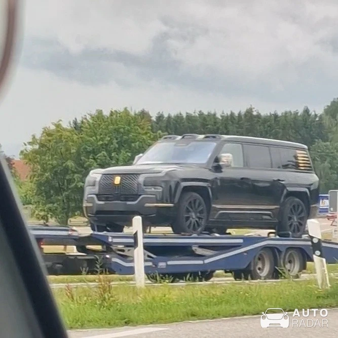 BYD Yangwang U8 spotted in Vöhringen