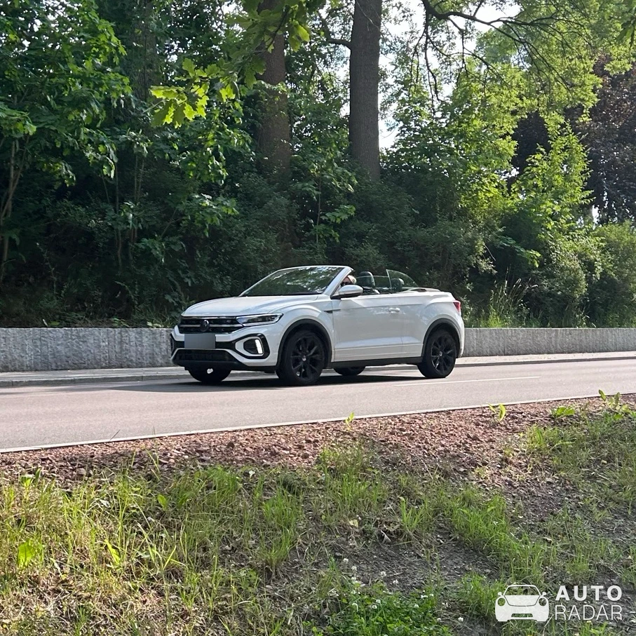 Volkswagen T-Roc Cabriolet spotted in Zwönitz