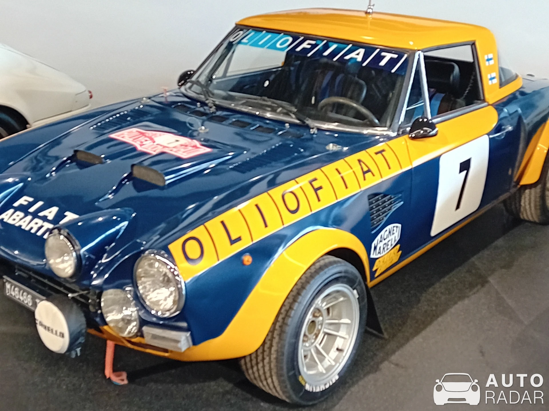 Abarth 124 Rally Stradale spotted in Le Mans