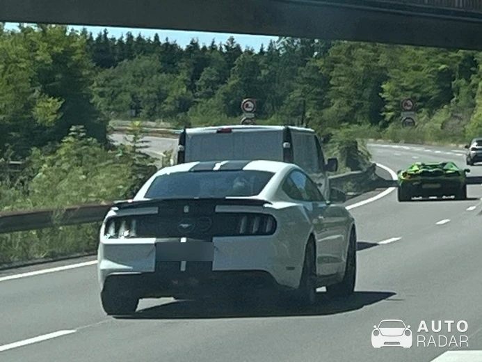 Ford Mustang GT spotted in Custines
