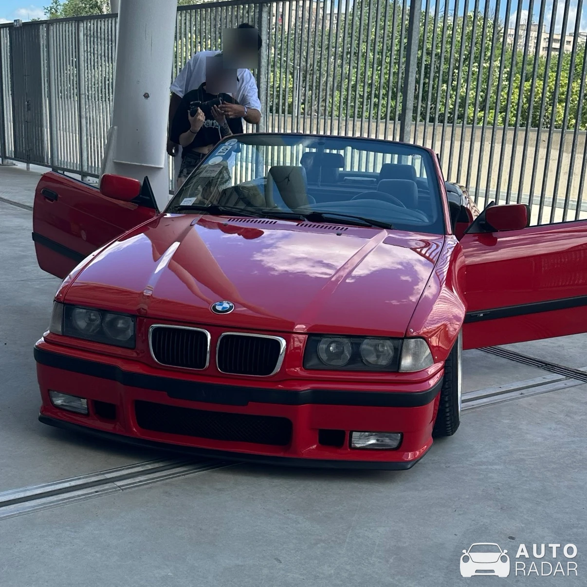 BMW 3 Series E36 Cabriolet spotted in București