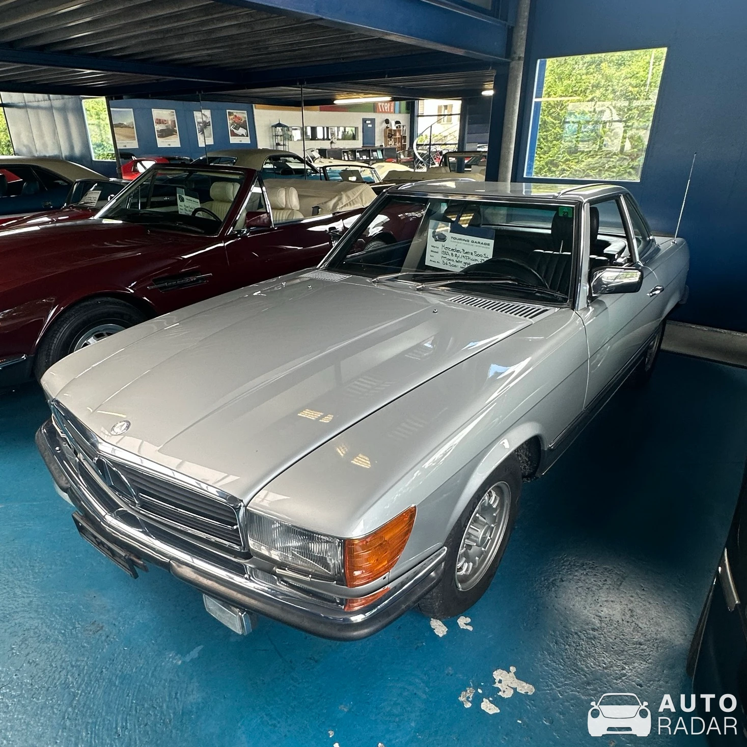 Mercedes-Benz SL 500 spotted in Oberweningen