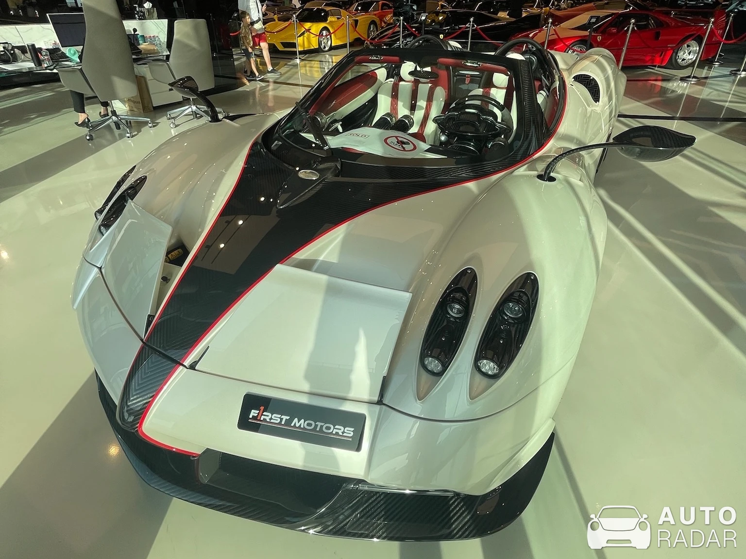 Pagani Huayra spotted in Dubai