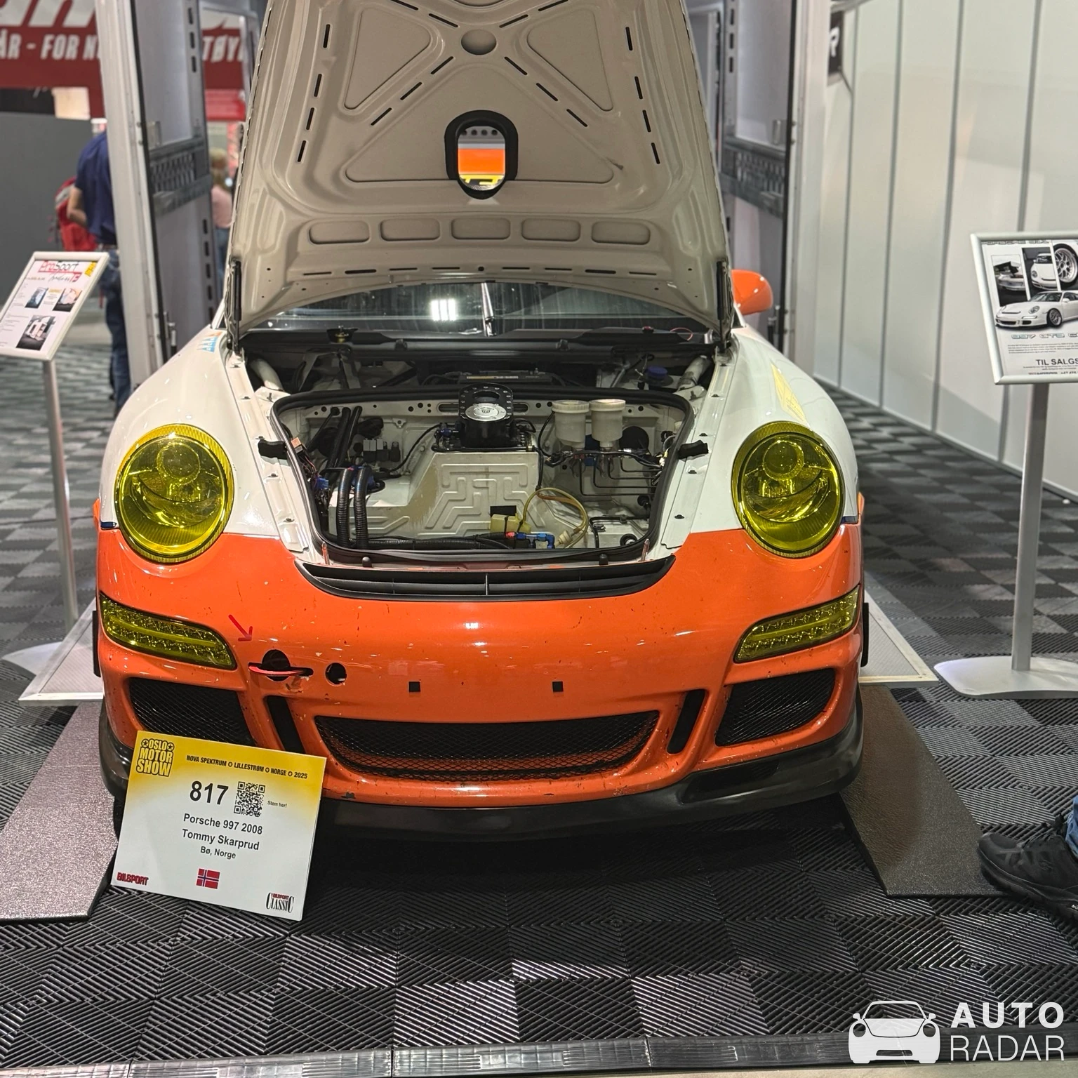 Porsche 997 GT3 Cup spotted in Lillestrøm