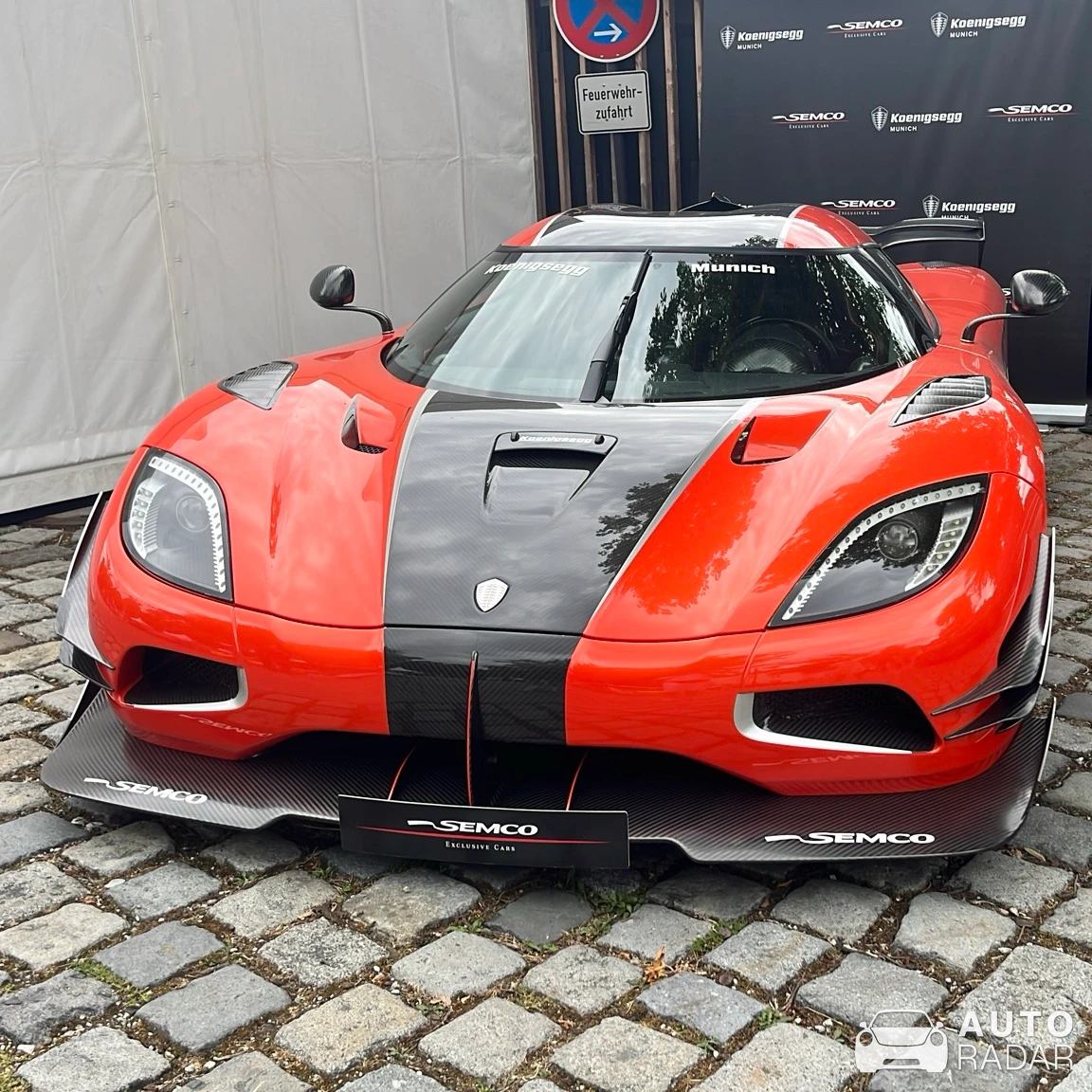 Koenigsegg Agera spotted in Gmund am Tegernsee
