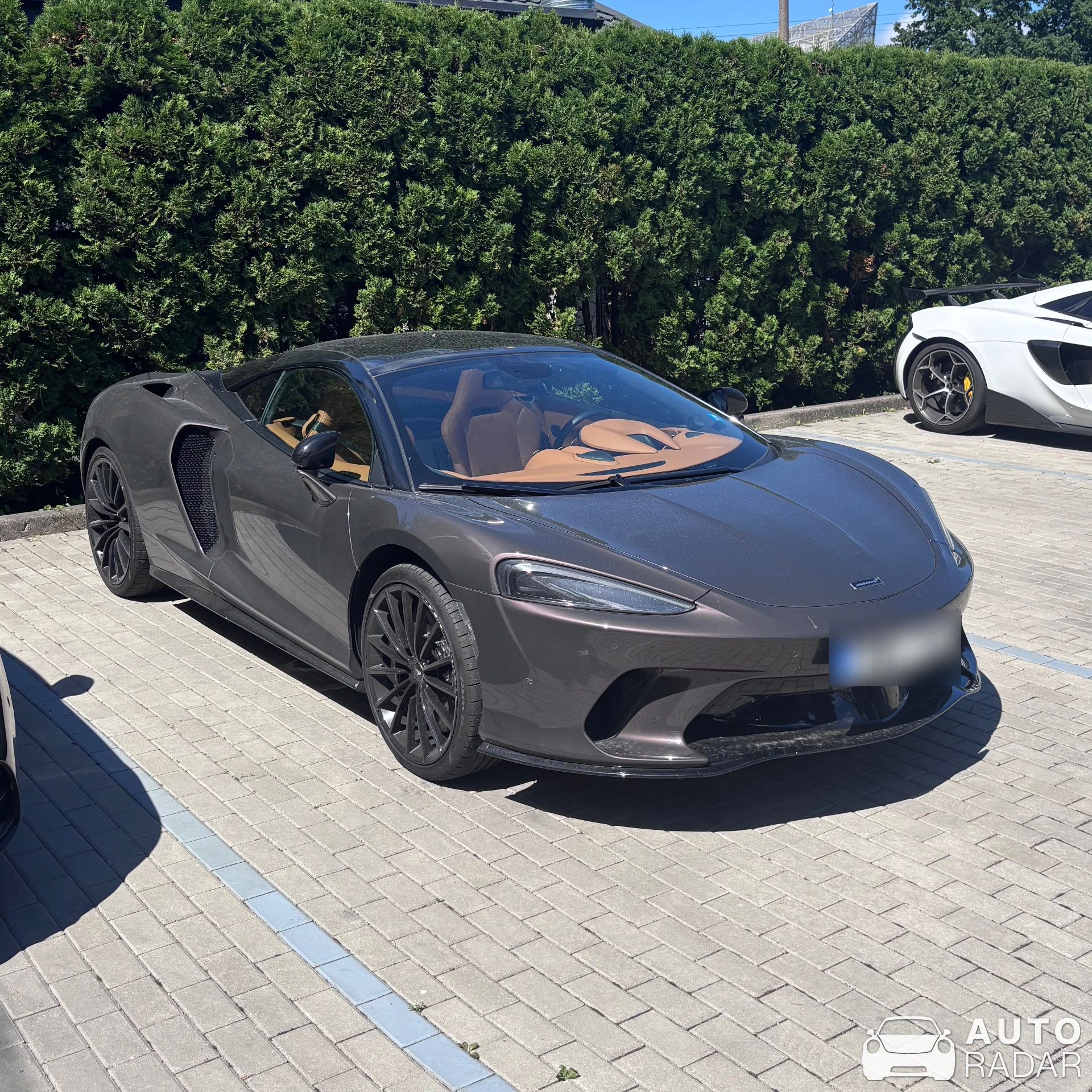 McLaren GT spotted in Babīte