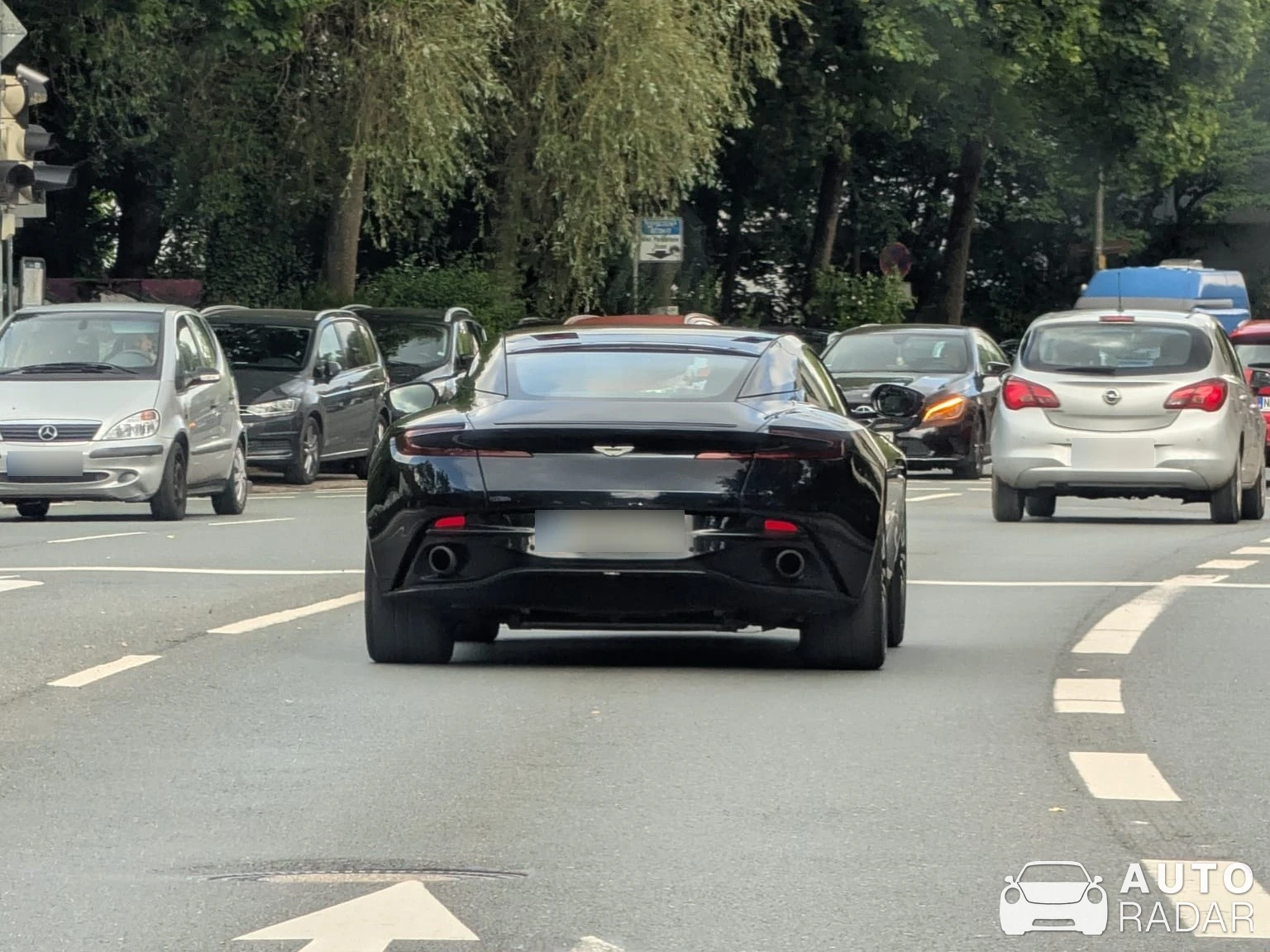 Aston Martin DB11 spotted in Haselünne