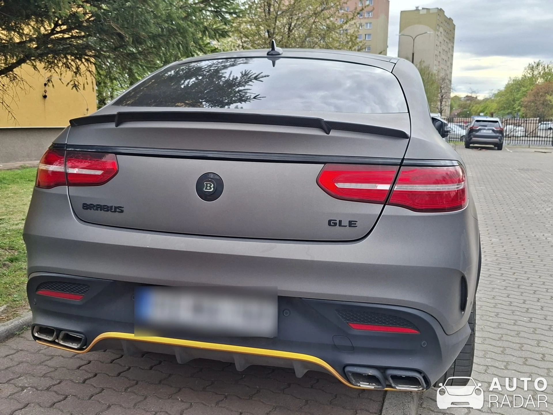 Mercedes-AMG Brabus GLE spotted in Galway