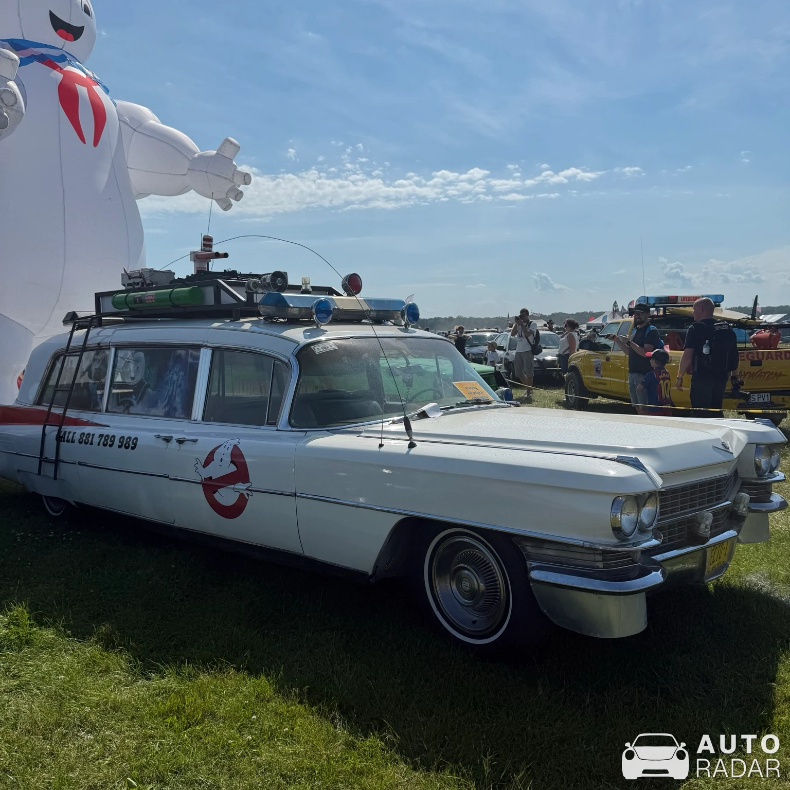 Cadillac Miller Meteor Ecto-1 spotted in Katowice