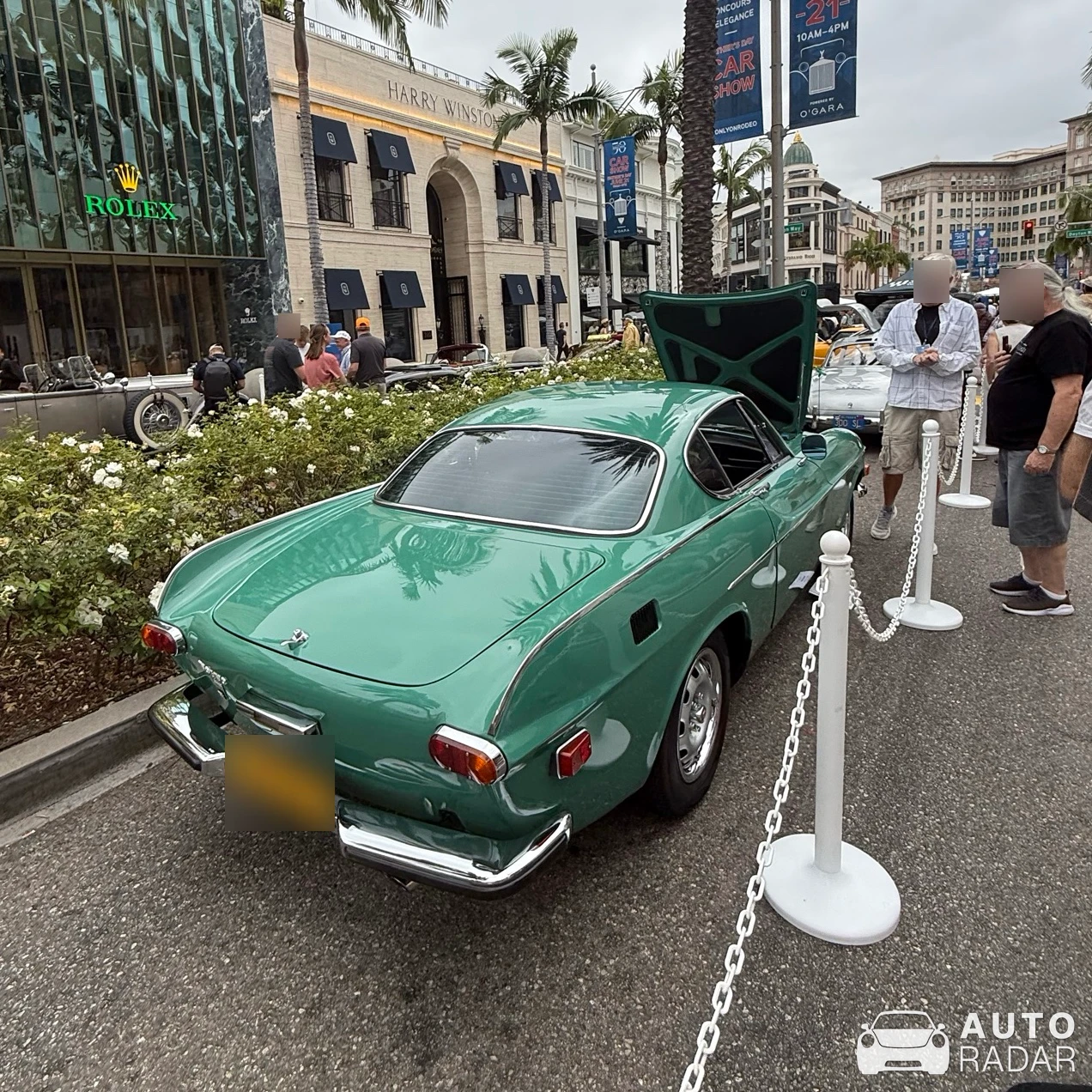 Volvo P1800 spotted in Beverly Hills