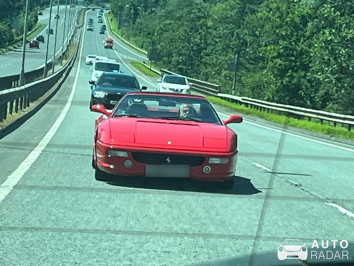 Ferrari F355 Spider spotted in Colwyn Bay