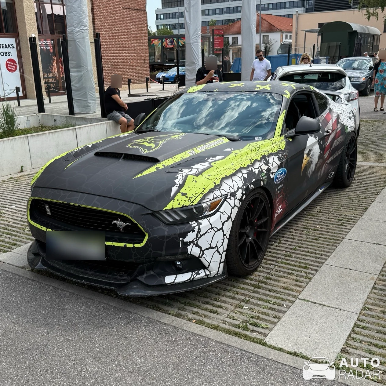 Ford Mustang GT S550 spotted in München