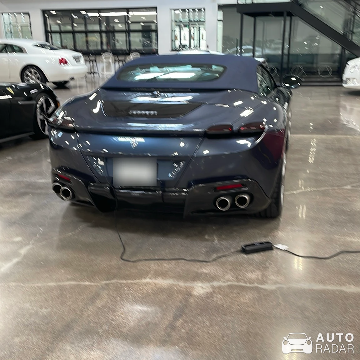Ferrari Roma Spider spotted in Farmers Branch