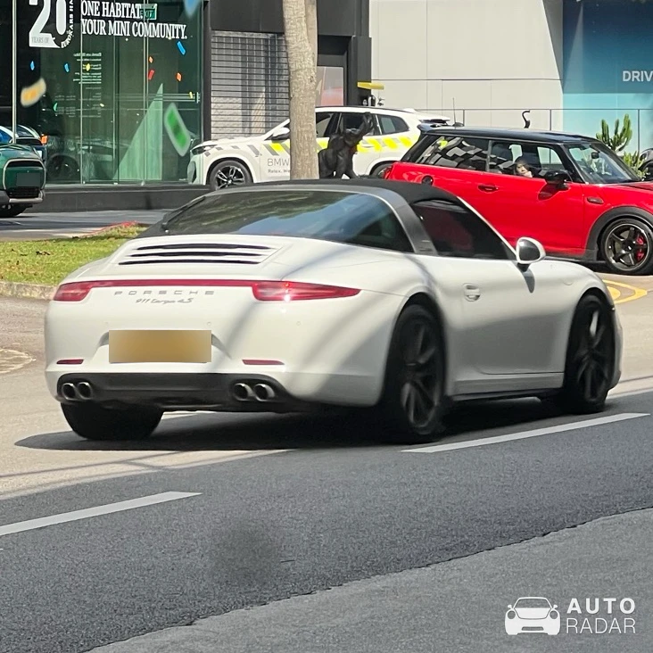 Porsche 991 Targa 4S MkI spotted in Singapore