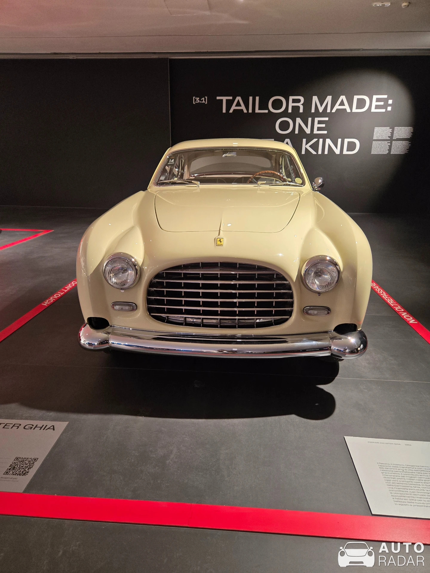 Ferrari 212 spotted in Maranello