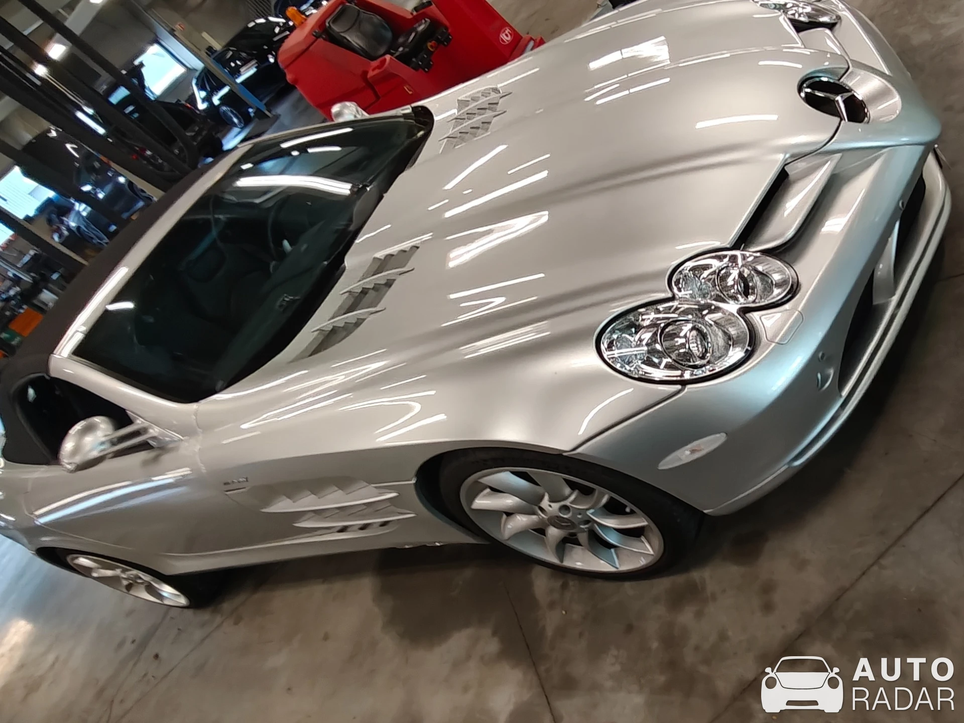 Mercedes-Benz SLR McLaren Roadster spotted in Kortrijk