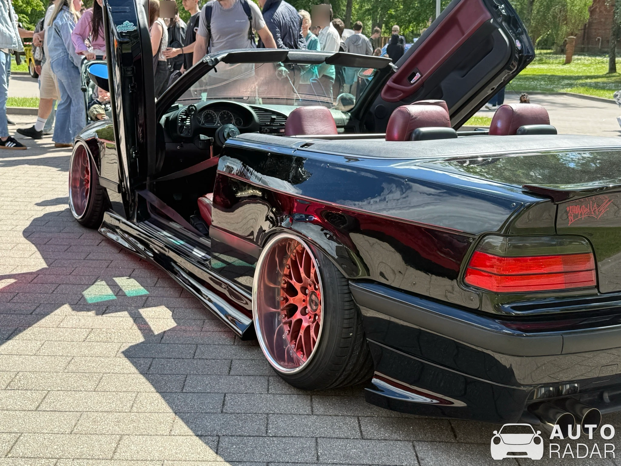 BMW 3 Series E36 Cabriolet spotted in Dobele