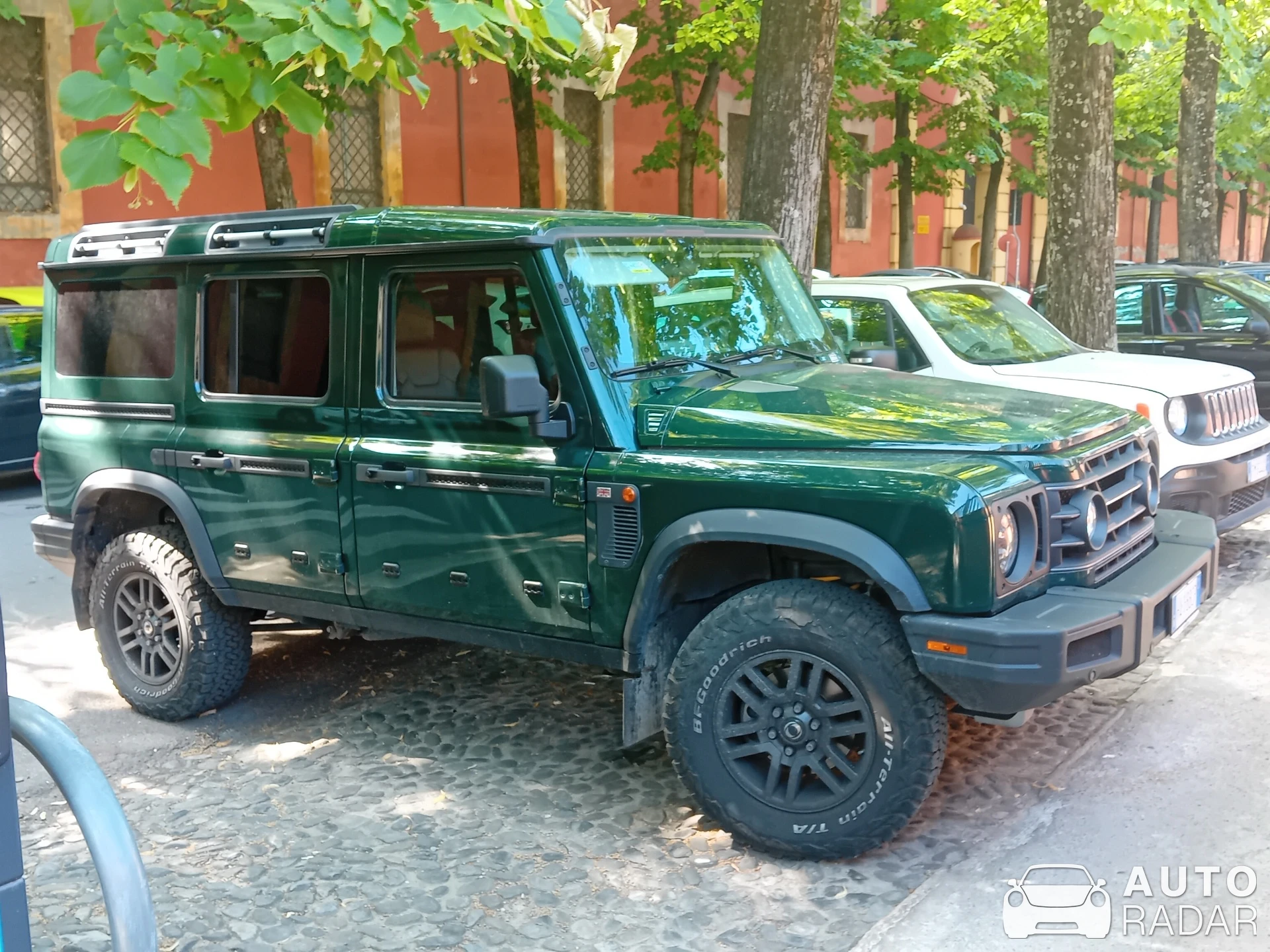 Ineos Grenadier spotted in Modena