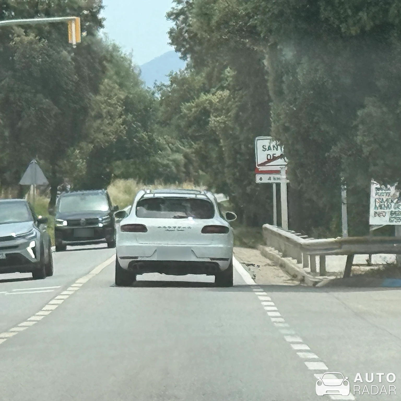 Porsche Macan spotted in La Roca del Vallès