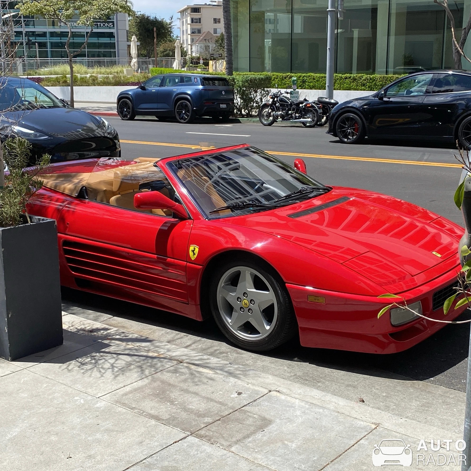Ferrari 348 Spider spotted in Beverly Hills