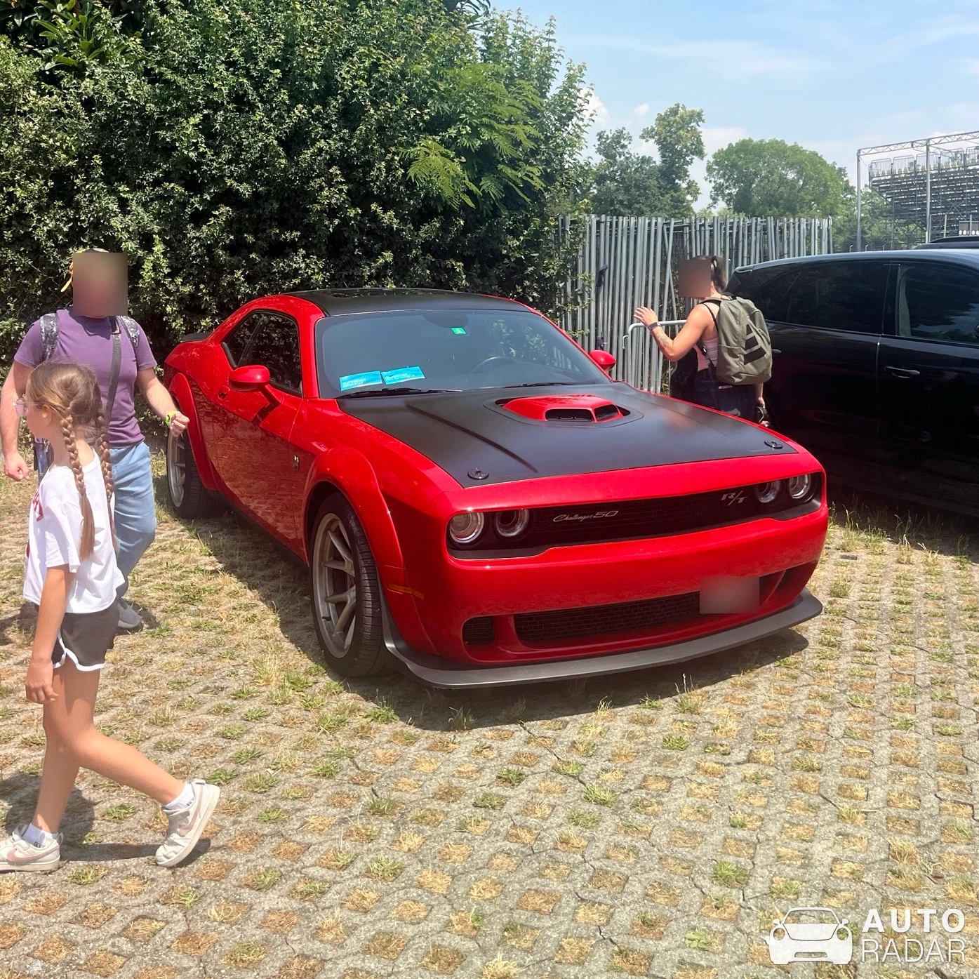 Dodge Challenger R/T Scat Pack Widebody 50th Anniversary spotted in Monza