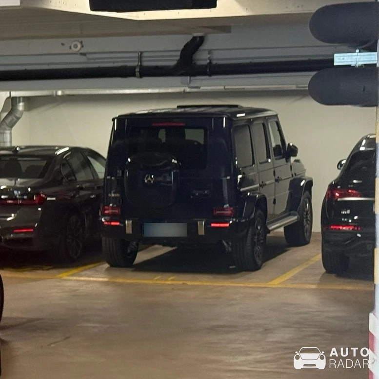 Mercedes-Benz G 580 EQ spotted in Zürich