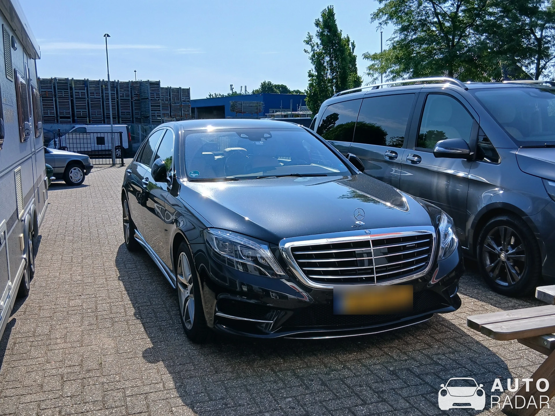 Mercedes-Maybach S 500 spotted in Zelhem