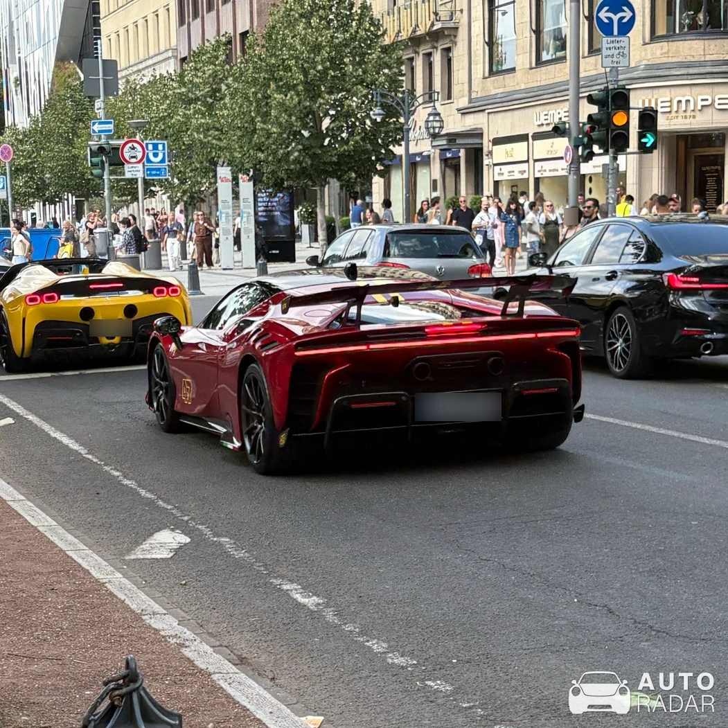 Ferrari SF90 XX Stradale spotted in Düsseldorf