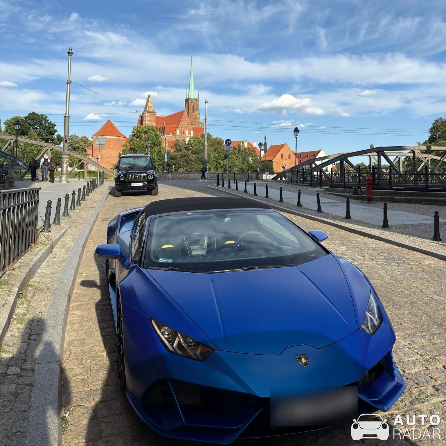 Lamborghini Huracán LP610-4 Spyder spotted in Wrocław