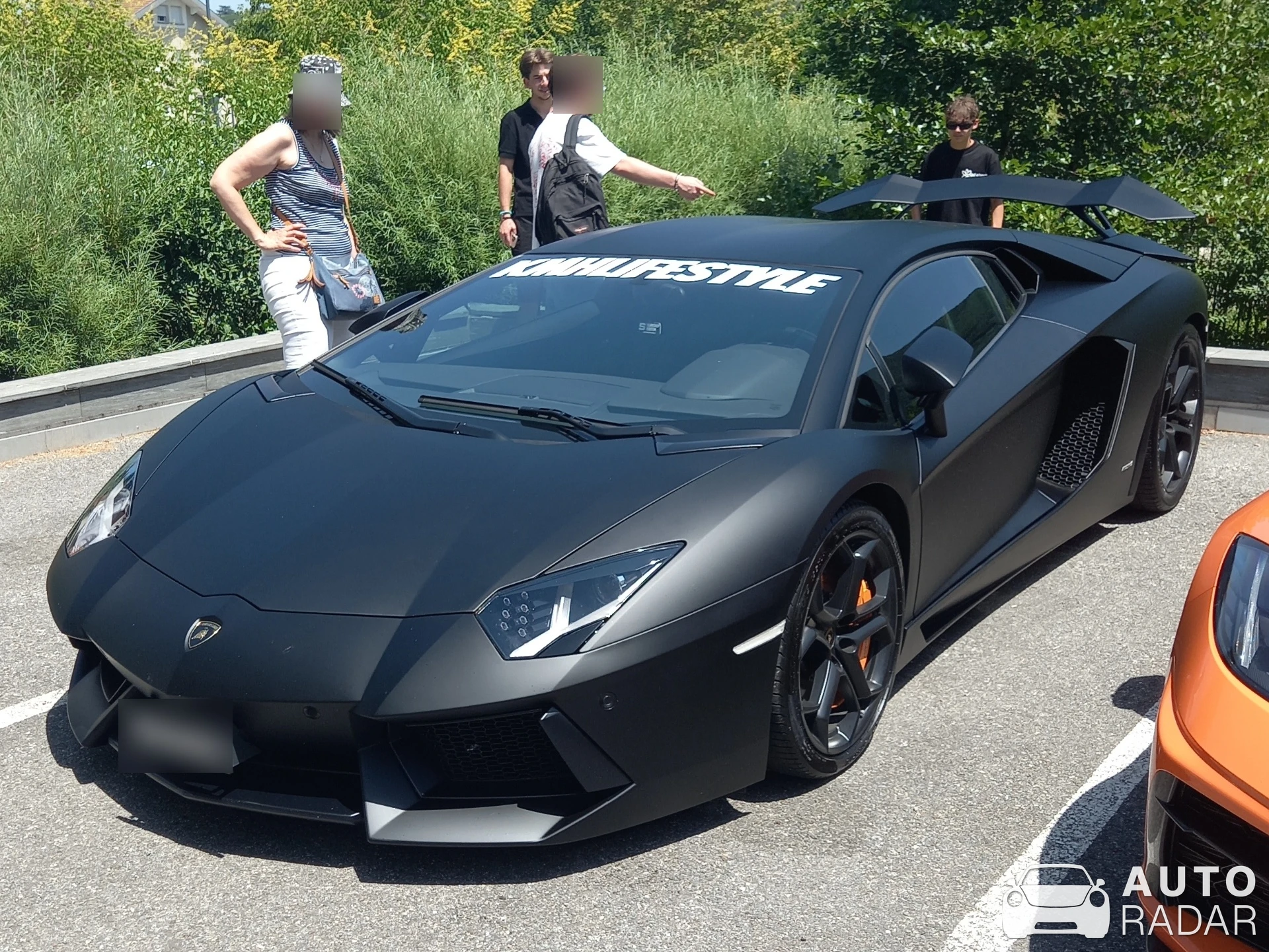 Lamborghini Aventador LP700-4 spotted in Faverges-Seythenex