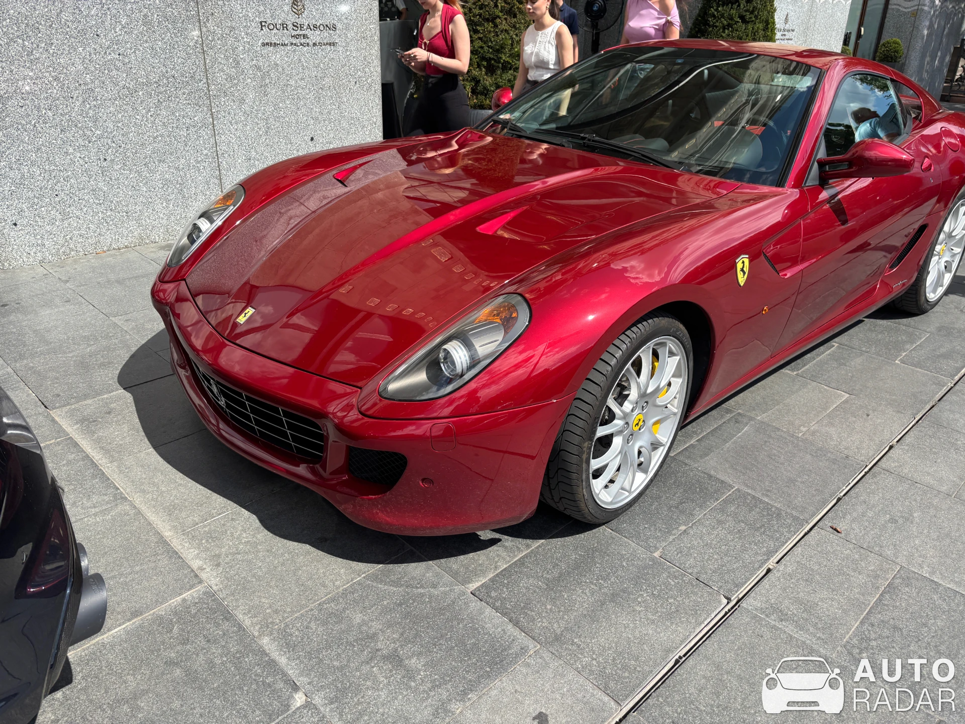Ferrari 599 GTB Fiorano spotted in Budapest