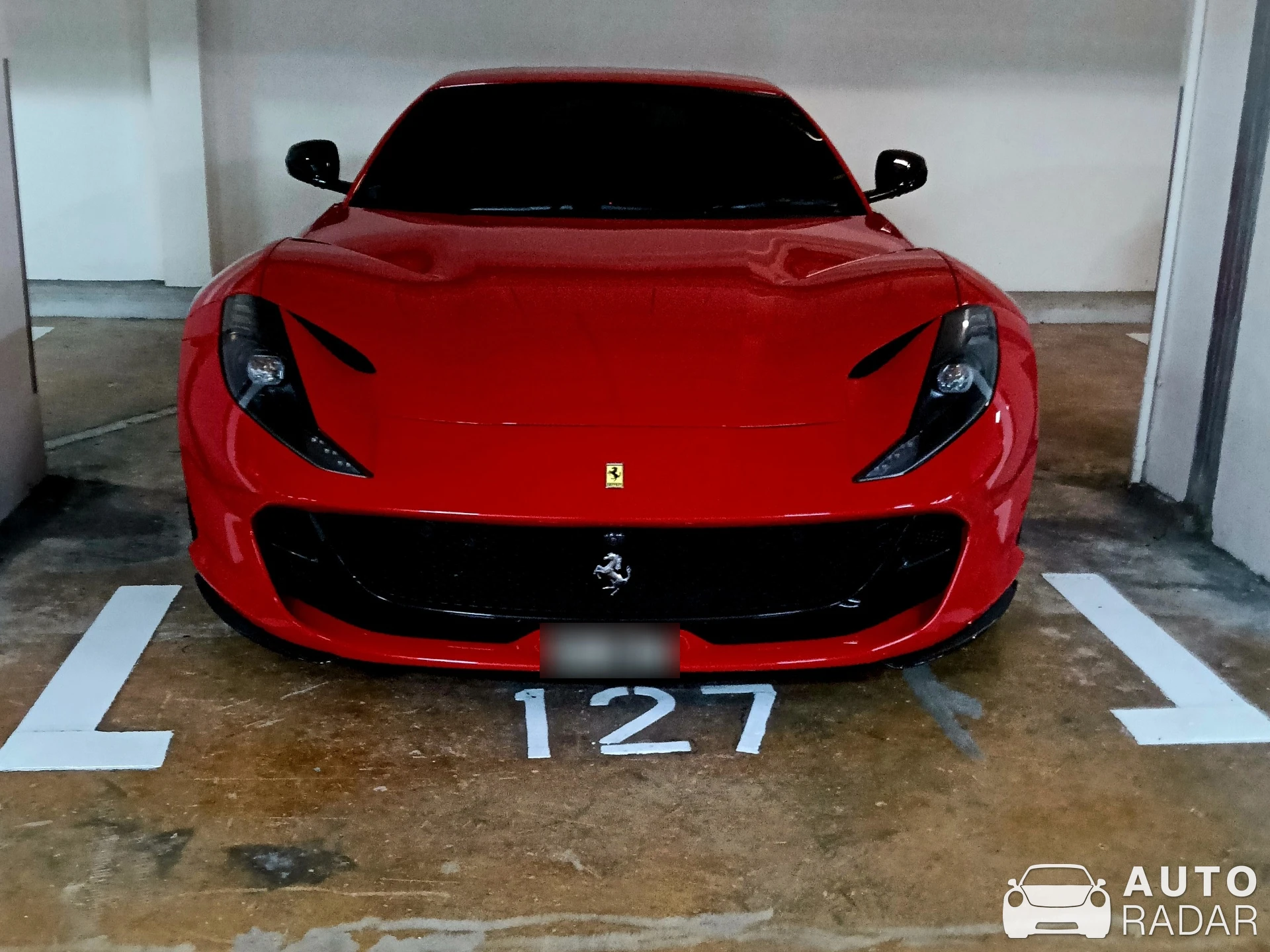 Ferrari 812 Superfast spotted in Singapore